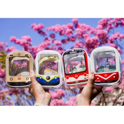 阿里山林鐵列車曬娃包四款-無外包裝(森里號/福森號/阿里山號/栩悅號)